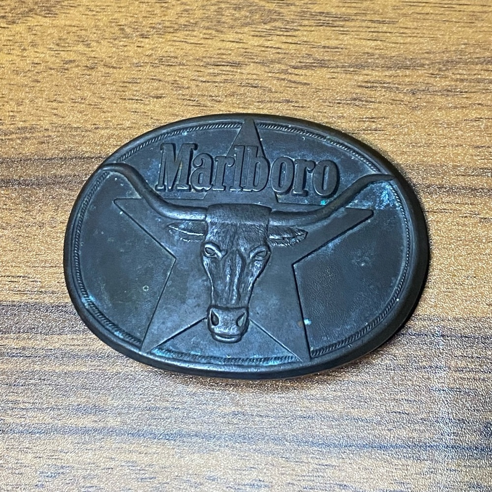 1987 Marlboro belt buckle